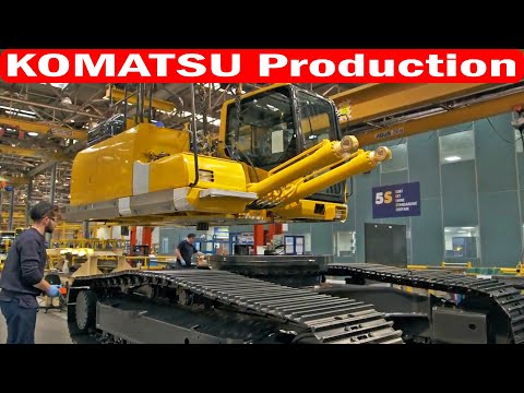 KOMATSU Production, Excavator Manufacturing