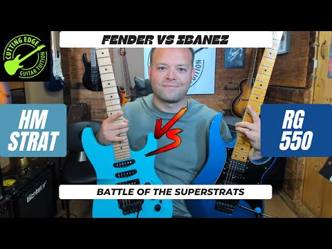 HM Fender Stratocaster vs Ibanez RG: Which guitar is the best superstrat?