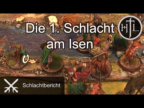 Battlereport - D2T #2 - Die erste Schlacht an den Furten des Isen (Hobbit Tabletop / Herr der Ringe)