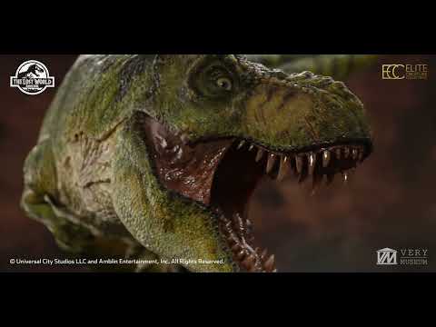 ECC Jurassic Park 2 1/12 Scale Tyrannosaur Buck Maquette