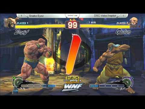 SSF4AE Snake Eyez vs DSC Veloc1raptor - WNF 1-15-14