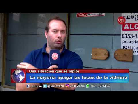 La crisis llegó a los comercios de la ciudad