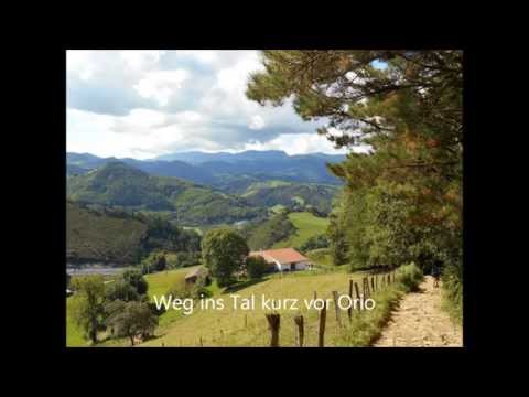 Jakobsweg (Camino del Norte ) 2014 Teil 1 Von San Sebastian nach Güemes HD