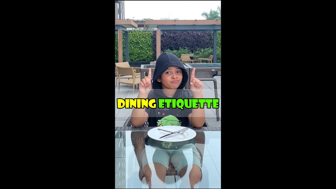 How to keep your hands on Dining Table   #shorts