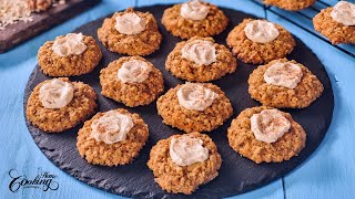 Carrot Cake Thumbprint Cookies - Easy and Quick Recipe