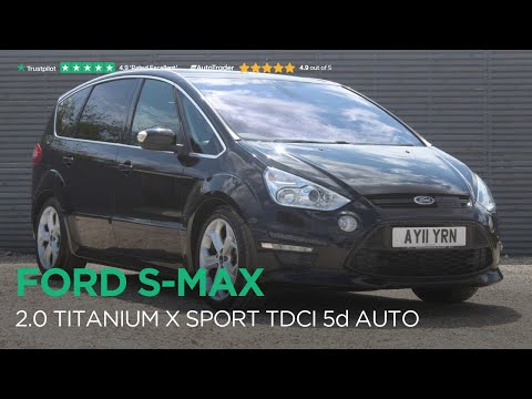 FORD S-MAX | 2.0 TITANIUM X SPORT TDCI 5d AUTO 161 BHP
