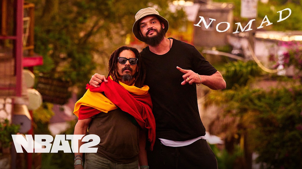 Joakim Noah Tours Jamaica with Rohan Marley