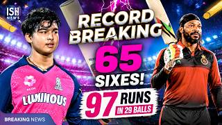 Vaibhav Sooryavanshi shocks IPL with explosive 97 runs in 29 balls