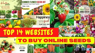 Top 14 Websites to Buy Online Seeds Garden Related Products | Garden Desires