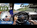 820HP 9ff Porsche 911 Turbo MANUAL | 330KM/H on AUTOBAHN by AutoTopNL