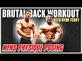 HUGE BACK WORKOUT & MENS PHYSIQUE POSING WITH RYAN TERRY..