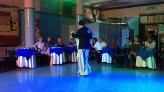 Rommel Oramas y Constanza Vecslir