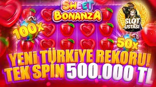 Sweet Bonanza | Türkiye Rekoru Böyle Olur 560.000 TL VURGUNNN!!! | Big Win Video Video