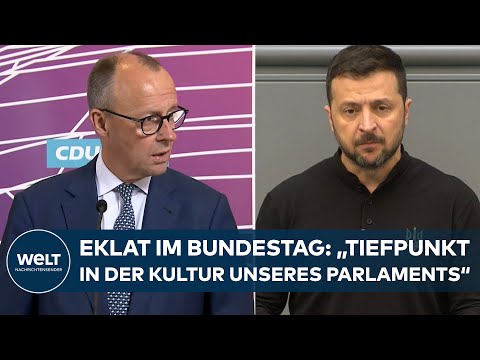 KLARTEXT VON FRIEDRICH MERZ: "Ich bin darüber entsetzt!" AfD und BSW-Eklat im Bundestag | DOKUMENT