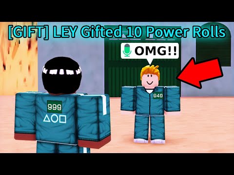 I Gifted Players POWER ROLLS in Ink Game Voice Chat