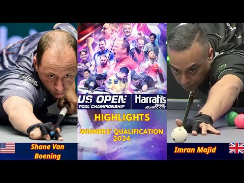 Nail-biting race Shane Van Boening vs Imran Majid | 2024 US Open Championship