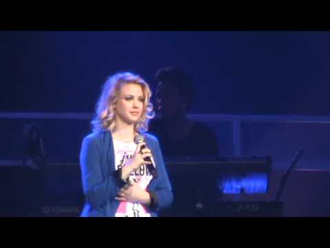 fabienne -  a team  " WINNER VOICE KIDS ", voice kids concert  may 4 2012