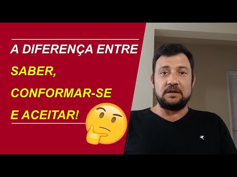 SABER, CONFORMAR SE E ACEITAR a dependência química!🤔