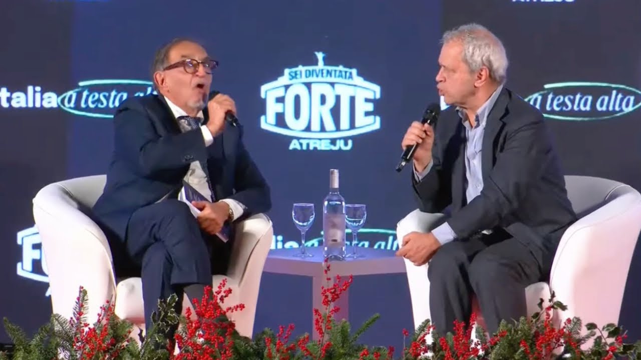 LA RUSSA INTERVISTATO DA ENRICO MENTANA AD ATREJU