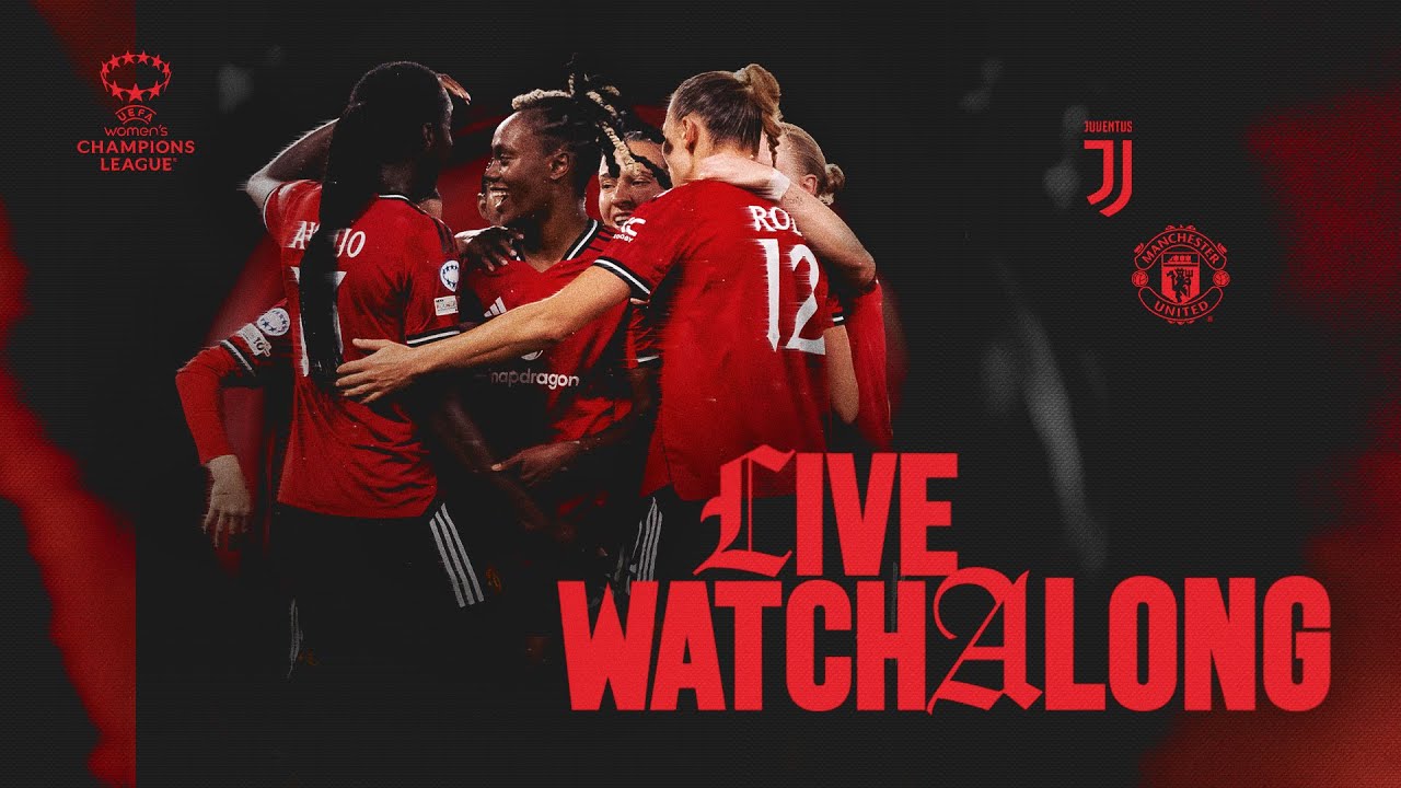 Juventus v Manchester United Women | LIVE Watchalong! 🔴