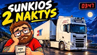 Sunkios dvi naktys. Norvegija ant ratų