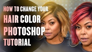 How to Change Hair Color: Photoshop Tutorial
