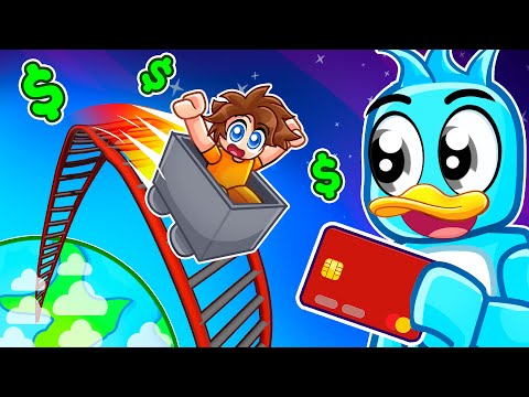 Spending $100,000 for the TALLEST ROLLERCOASTER in Roblox