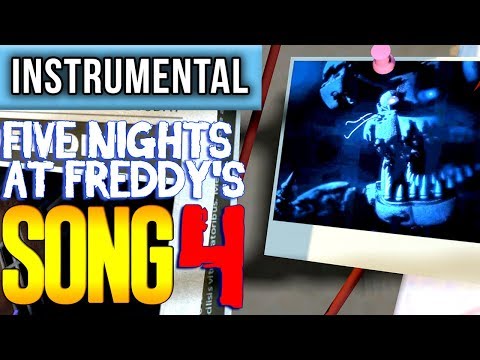 INSTRUMENTAL ► Five Nights At Freddy's 4 SONG 'Dream Your Dream' ANIMATED FNAF 4