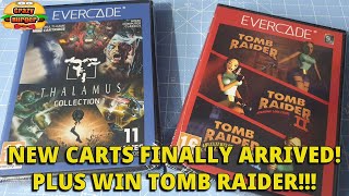 Thalamus & Tomb Raider Evercade Collections Finally Arrive!  Plus WIN The Tomb Raider Collection!