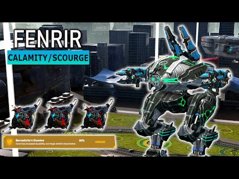 [WR] 🔥Cryptic Fenrir with Bernadette Wolf | Scourge/Calamity War Robots Gameplay