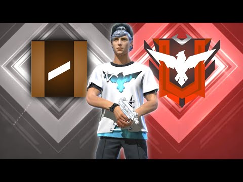 FROM BRONZE TO MASTER ON A BEGINNER FREE FIRE ACCOUNT!