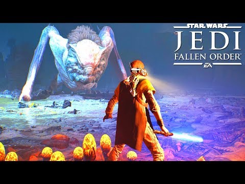 Dathomir STINKER (kæmpe monster)! - Star Wars Jedi Fallen Order Ep 6