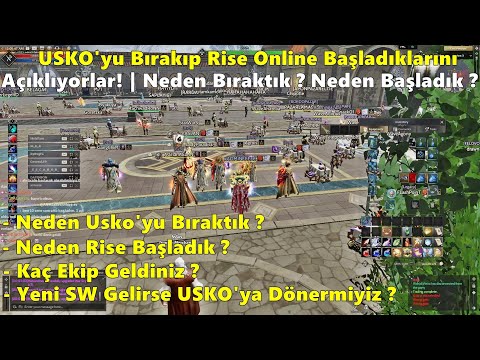 KuTLuB1LgeBvB - They Explain They Quit USKO and Started Playing Rise Online | Why Did They Quit?
