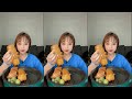 MUKBANG ASMR Songhua Preserved Egg Roll Is The Preserved Egg Of Chicken Skin Roll