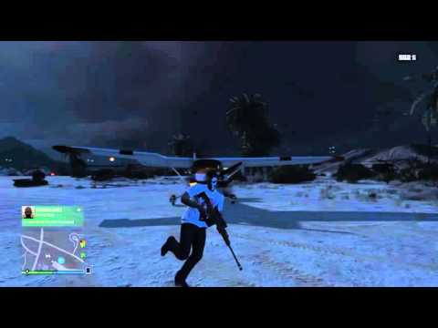 Grand Theft Auto V - Heavy sniper vs Hydra pilot