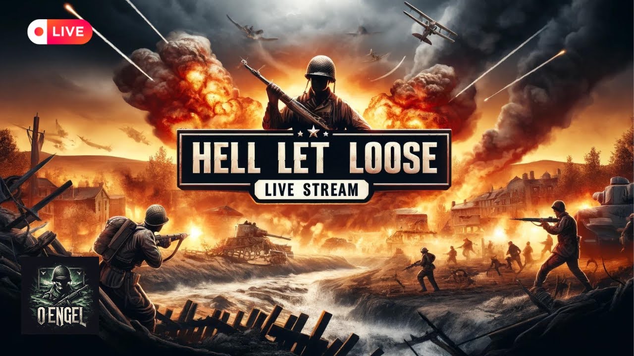 🔥 Junte-se à Batalha! Hell Let Loose em Live Agora! 🎮