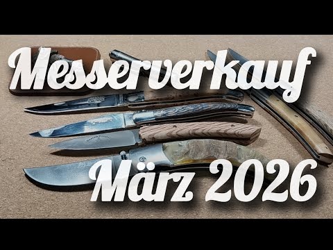 XXL knife sale in March 2026 - Laguiole & Co and Titan Budget Folders - unbeatable prices!!!!