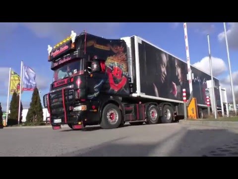 SCANIA 164L V8 SOUND Loud Pipe - Spedition Schulze [HD]