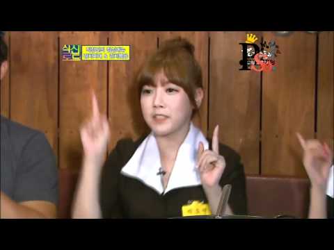 110812 Soyeon, Qri (T-ara) - 'Roly Poly' Food Remake Cut @ ShikShin Road