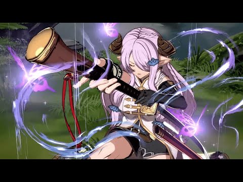 GBVSR B5 Narmaya vs A4 Percival 1HP Victory