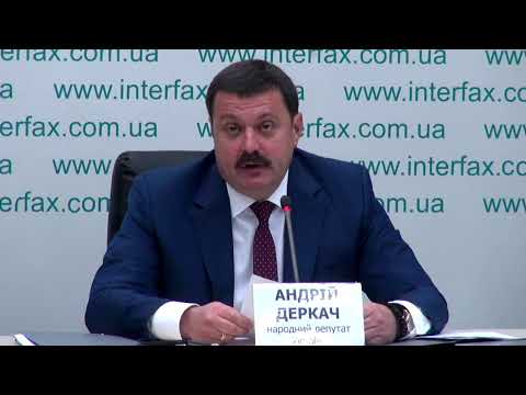 Трансляция пресс-конференции народного депутата Украины Андрея Деркача на тему "Обнародование фактов давления посольства США на правоохранительные органы Украины с целью вмешательства в избирательный процесс в Соединенных Штатах Америки"