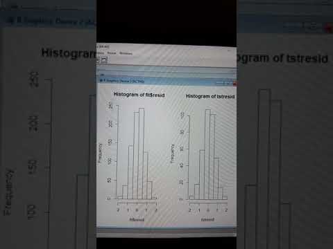 Accuracy and stability for linear reagression using a histogram