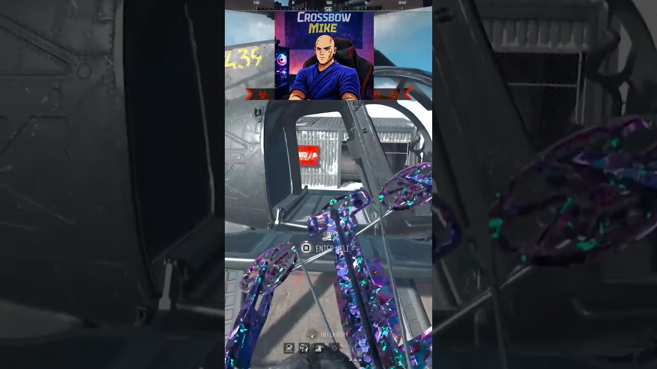 Crossbow Mike hits Crazy Heli Seat Swap on Rebirth 👀 #callofduty #warzone