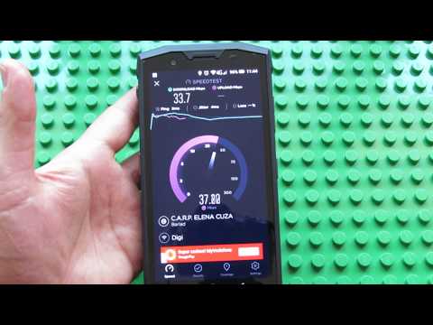 Internet Wi-Fi speed tested on DOOGEE S80 Proffesional Walkie-Talkie Rugged Smartphone