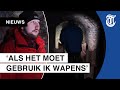 Uniek inkijkje schuilkelder Oekraïne: ‘Ben bereid te vechten’