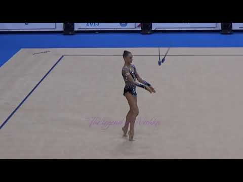 Veronica BERTOLINI (ITA) clubs - 2015 Stuttgart worlds Qualifs