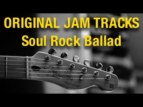 Soul Rock Ballad Backing Track in (C#m)