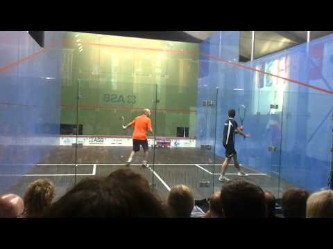 Squash European Team Championship 2012 - Germany vs. Netherlands Kandra vs. Schweertmann 4th Game