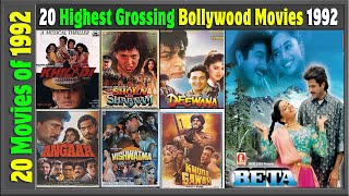Top 20 Bollywood Movies Of 1992  Hit or Flop  1992