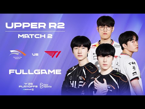 HLE vs T1 | Full Game 1, 2, 3 | ROUND 2 MATCH 2 | 2025 LCK PLAYOFFS